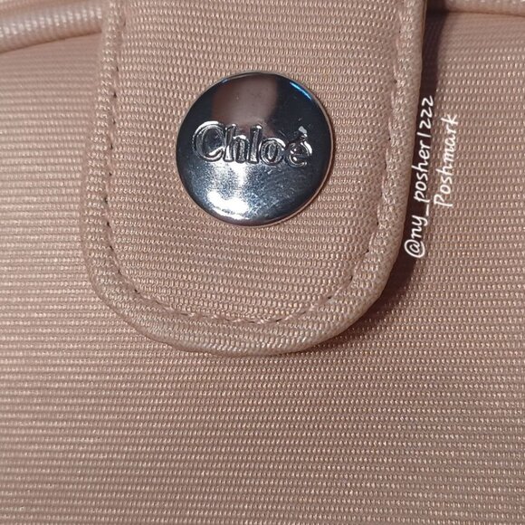 𝐂𝐡𝐥𝐨é Cosmetic Tan Makeup Bag - Picture 8 of 13